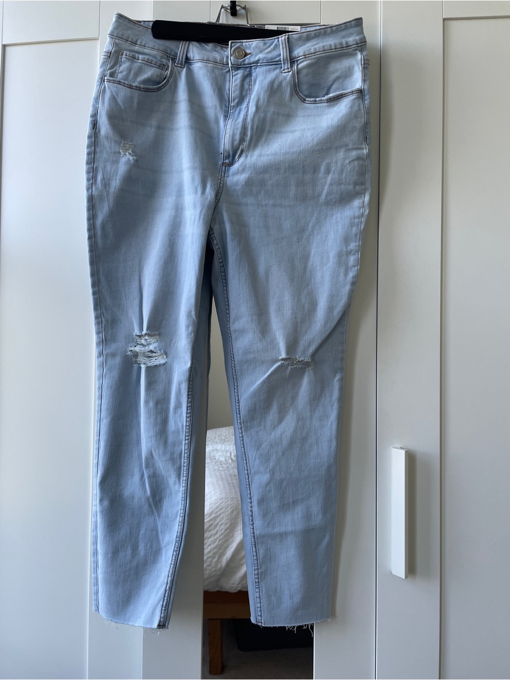 George Light Blue Skinny Distressed Jeans